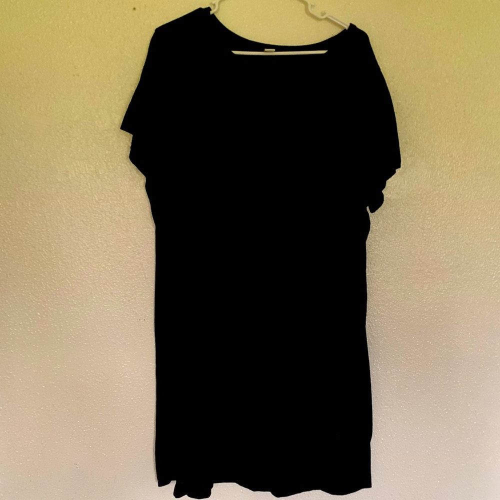 Black XXL Tshirt dress